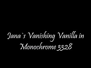 Self-gratification Vanilla in the matter of Monochrome 3338